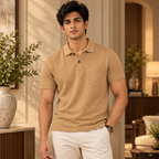 4 Pack Men’s Classic Polo T-Shirts | Everyday Style ( C1 )