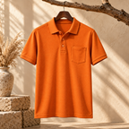 4 Pack Men’s Polo T-Shirts with Pocket ( P9 )