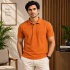 4 Pack Men’s Polo T-Shirts with Pocket ( P9 )