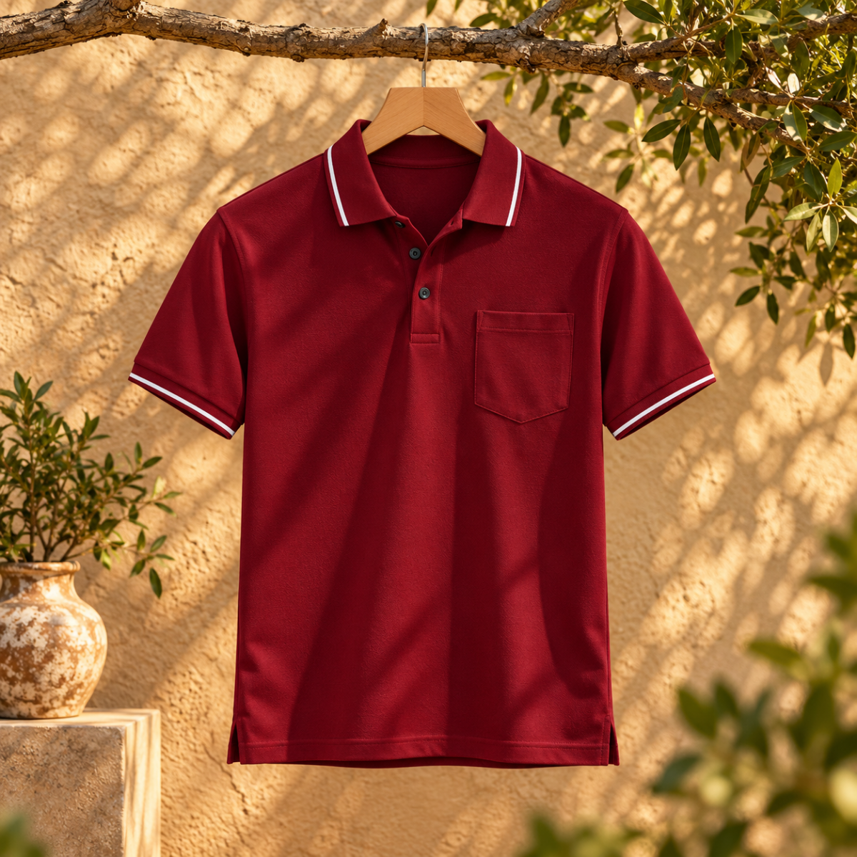 4 Pack Men’s Classic Polo T-Shirts | Everyday Style ( C9 )