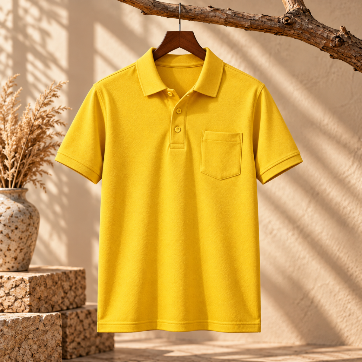 4 Pack Men’s Polo T-Shirts with Pocket ( P9 )