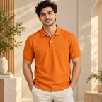 4 Pack Men’s Classic Polo T-Shirts | Everyday Style ( C9 )
