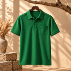 4 Pack Men’s Polo T-Shirts with Pocket ( P9 )