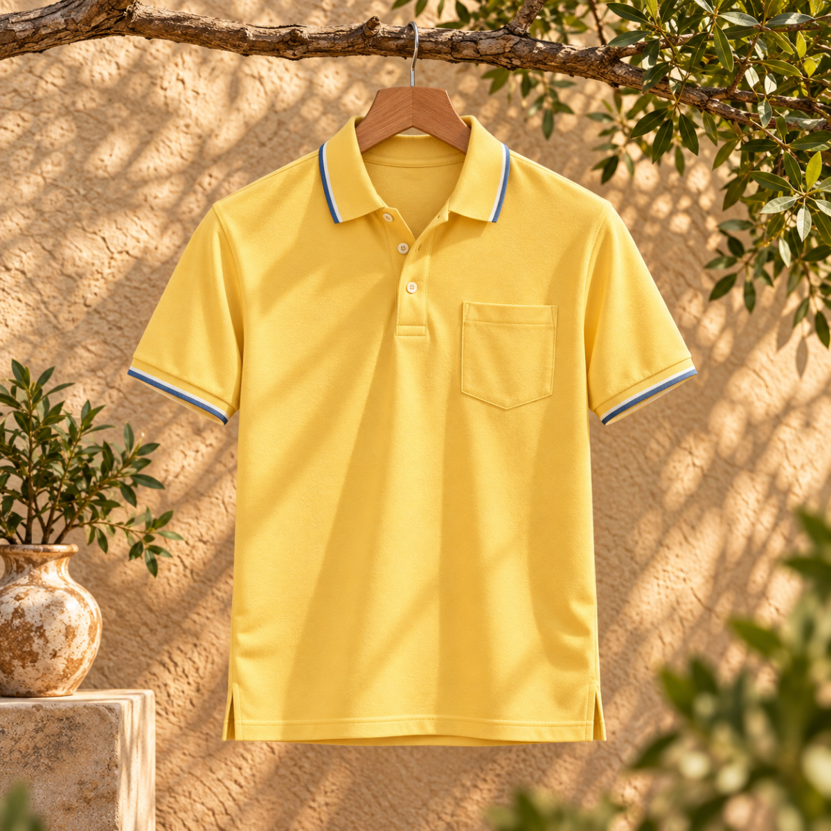 4 Pack Men’s Classic Polo T-Shirts | Everyday Style ( C9 )