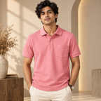 4 Pack Men’s Polo T-Shirts with Pocket ( P10 )