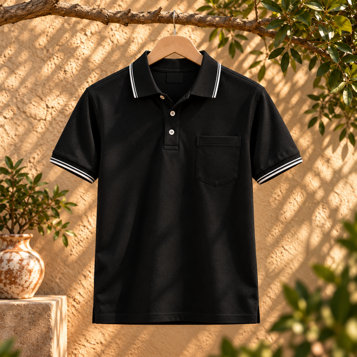4 Pack Men’s Classic Polo T-Shirts | Everyday Style ( C10 )