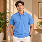 4 Pack Men’s Polo T-Shirts with Pocket ( P10 )