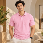 4 Pack Men’s Classic Polo T-Shirts | Everyday Style ( C10 )