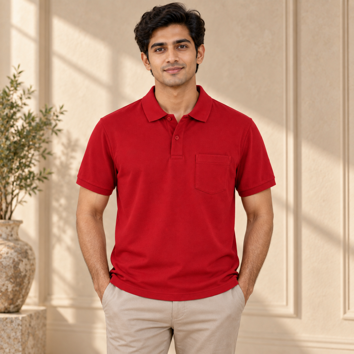 4 Pack Men’s Regular Fit Polo T-Shirts ( PT-1 )