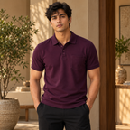 4 Pack Men’s Classic Polo T-Shirts | Everyday Style ( C2 )