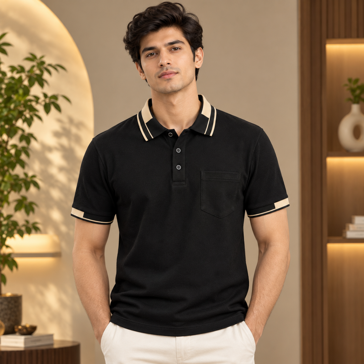 4 Pack Men’s Regular Fit Polo T-Shirts ( PT-2 )