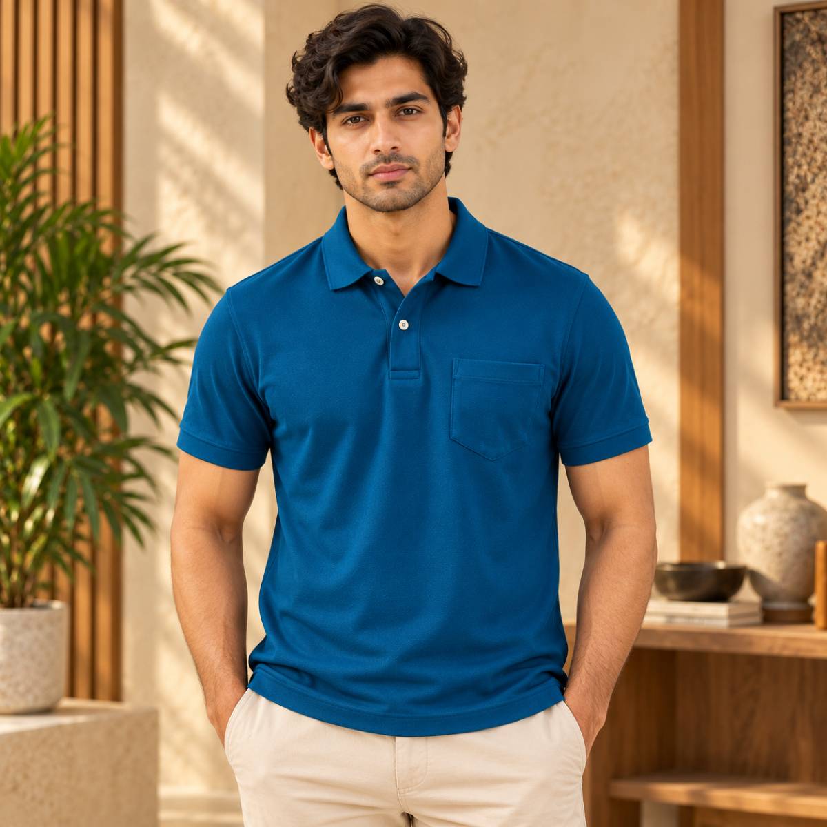 4 Pack Men’s Classic Polo T-Shirts | Everyday Style ( C3 )