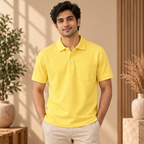 4 Pack Men’s Polo T-Shirts with Pocket ( P3 )