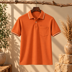 4 Pack Men’s Polo T-Shirts with Pocket ( P4 )