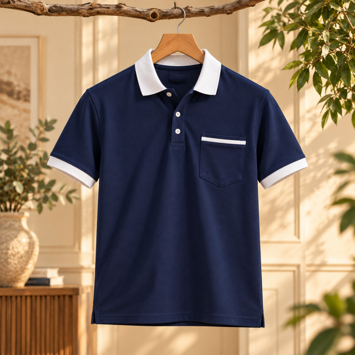 4 Pack Men’s Classic Polo T-Shirts | Everyday Style ( C4 )