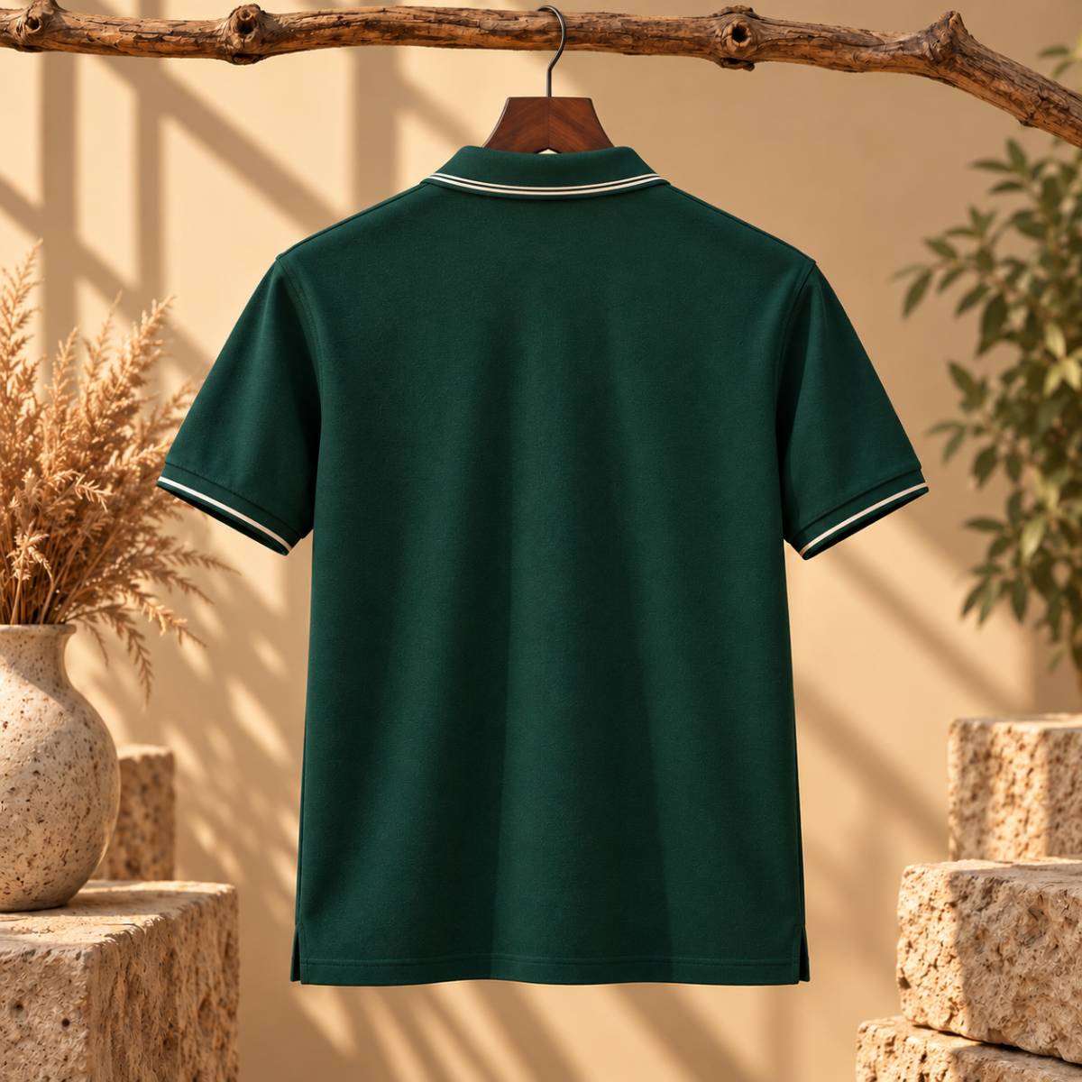 4 Pack Men’s Polo T-Shirts with Pocket ( P4 )
