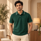 4 Pack Men’s Polo T-Shirts with Pocket ( P4 )