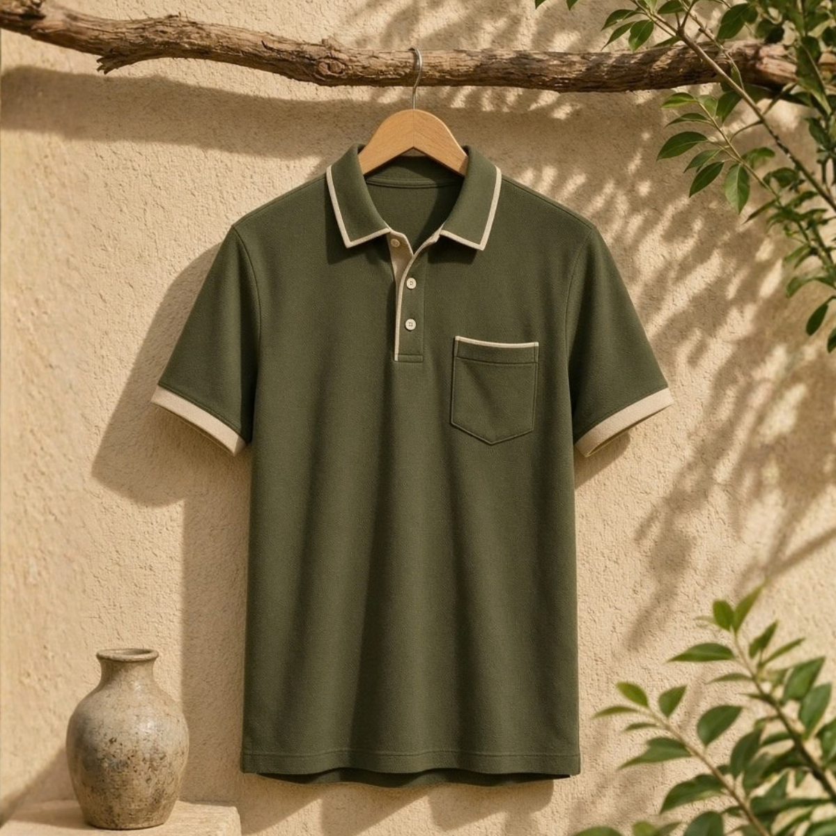 4 Pack Men’s Classic Polo T-Shirts | Everyday Style ( C4 )