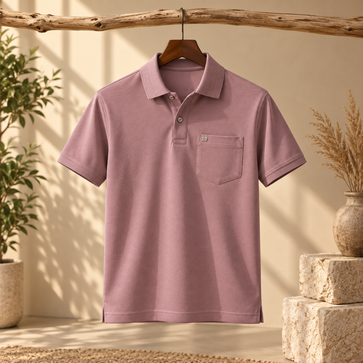 4 Pack Men’s Polo T-Shirts with Pocket ( P1 )