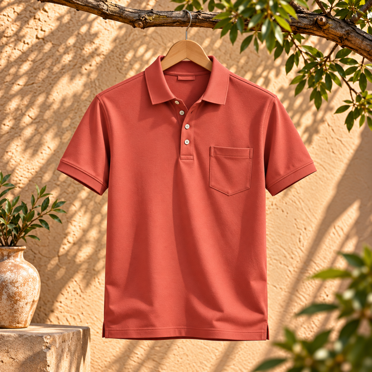 4 Pack Men’s Classic Polo T-Shirts | Everyday Style ( C5 )