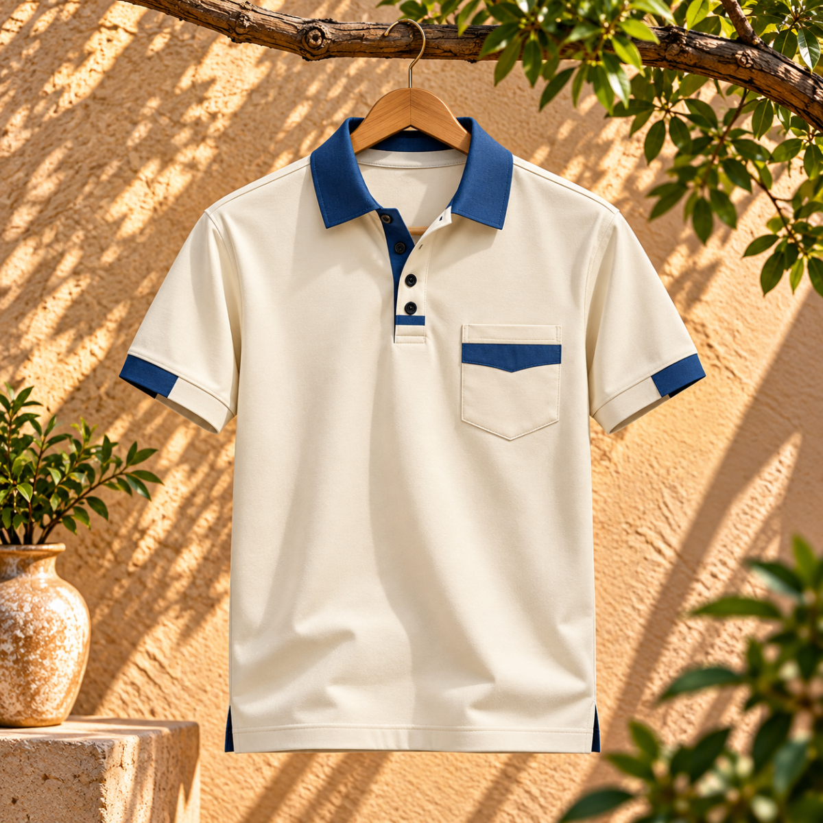 4 Pack Men’s Classic Polo T-Shirts | Everyday Style ( C6 )