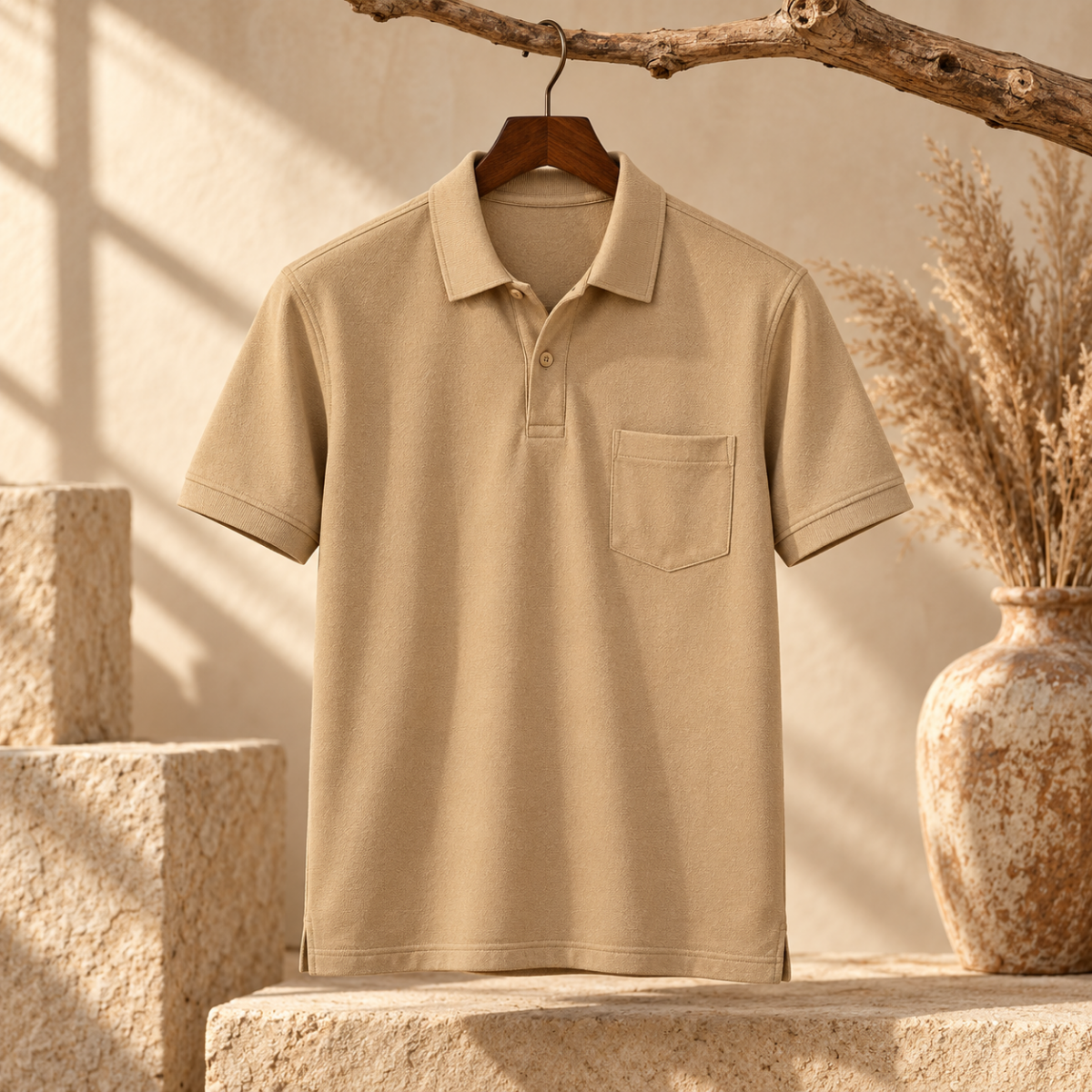 4 Pack Men’s Polo T-Shirts with Pocket ( P6 )