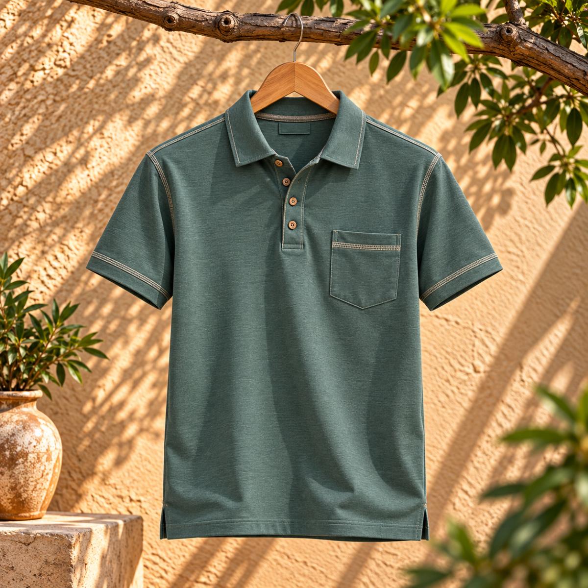 4 Pack Men’s Classic Polo T-Shirts | Everyday Style ( C6 )