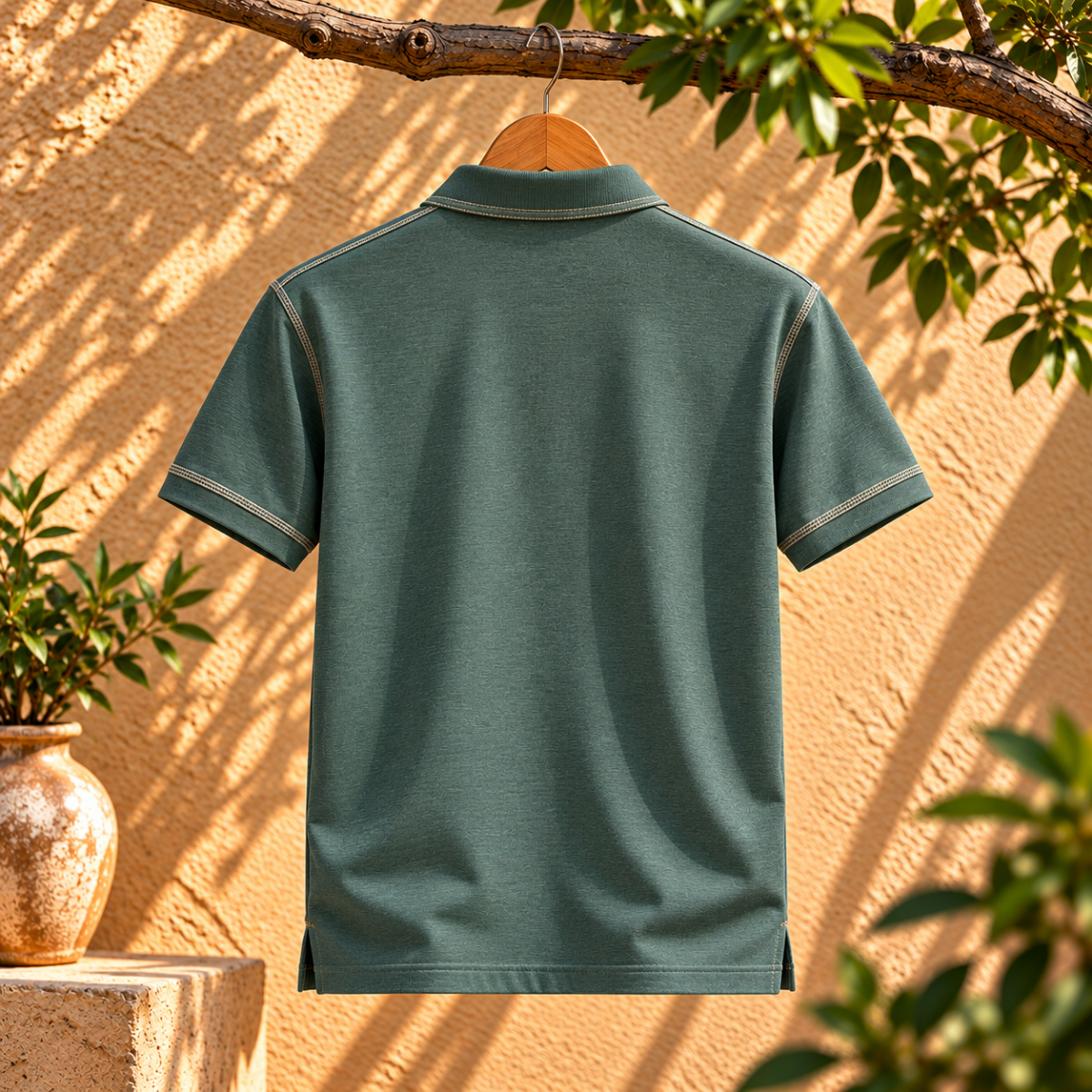 4 Pack Men’s Classic Polo T-Shirts | Everyday Style ( C6 )