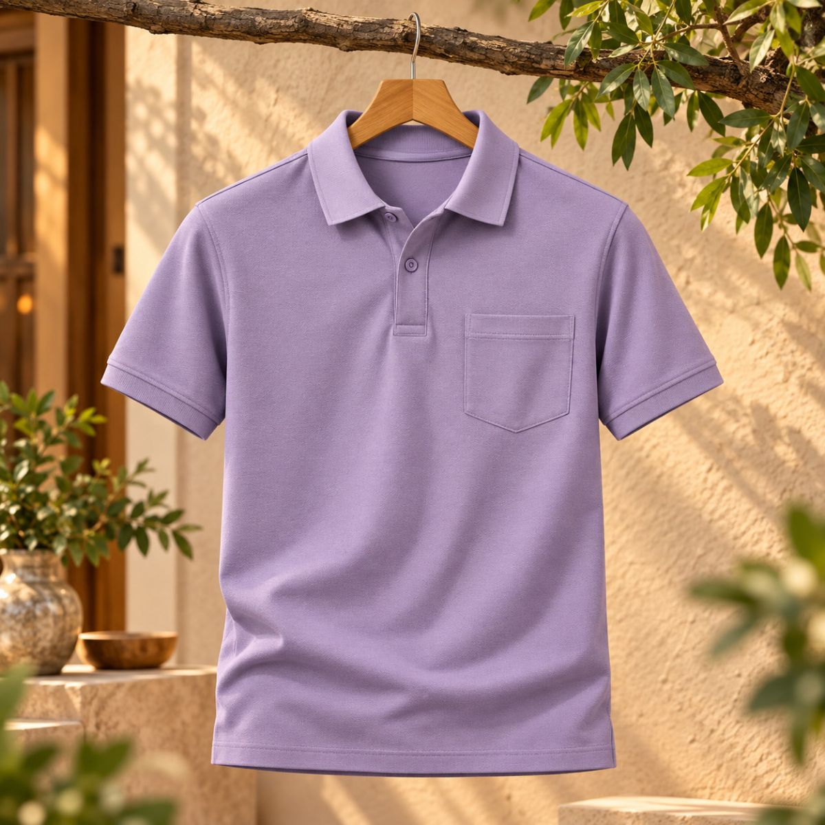 4 Pack Men’s Classic Polo T-Shirts | Everyday Style ( C7 )