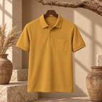 4 Pack Men’s Polo T-Shirts with Pocket ( P7 )