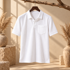 4 Pack Men’s Polo T-Shirts with Pocket ( P7 )