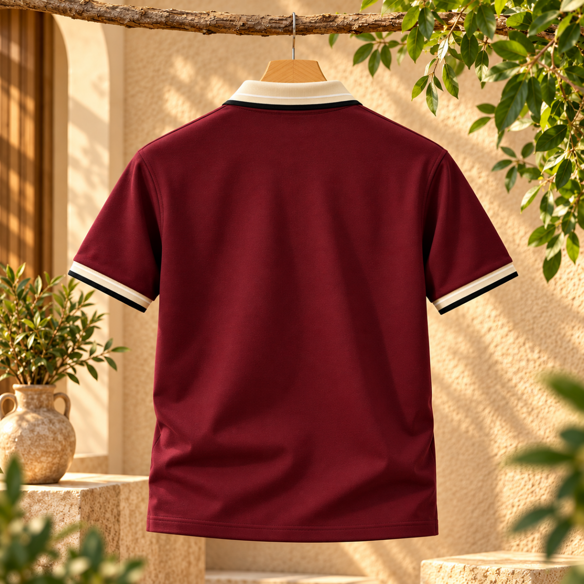 4 Pack Men’s Classic Polo T-Shirts | Everyday Style ( C7 )