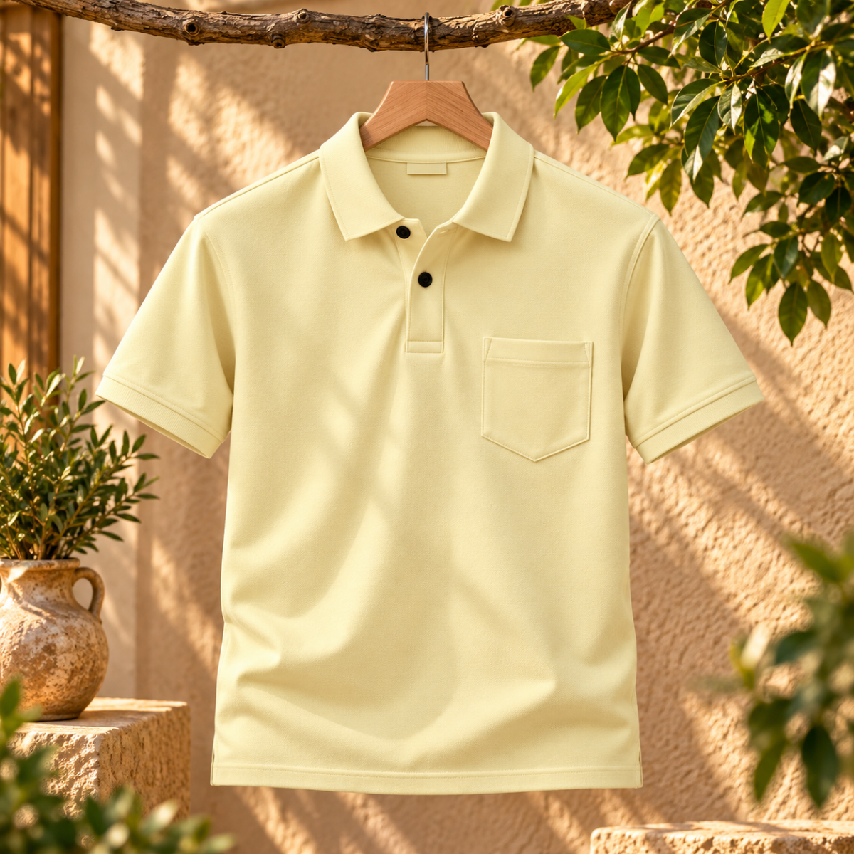4 Pack Men’s Classic Polo T-Shirts | Everyday Style ( C7 )