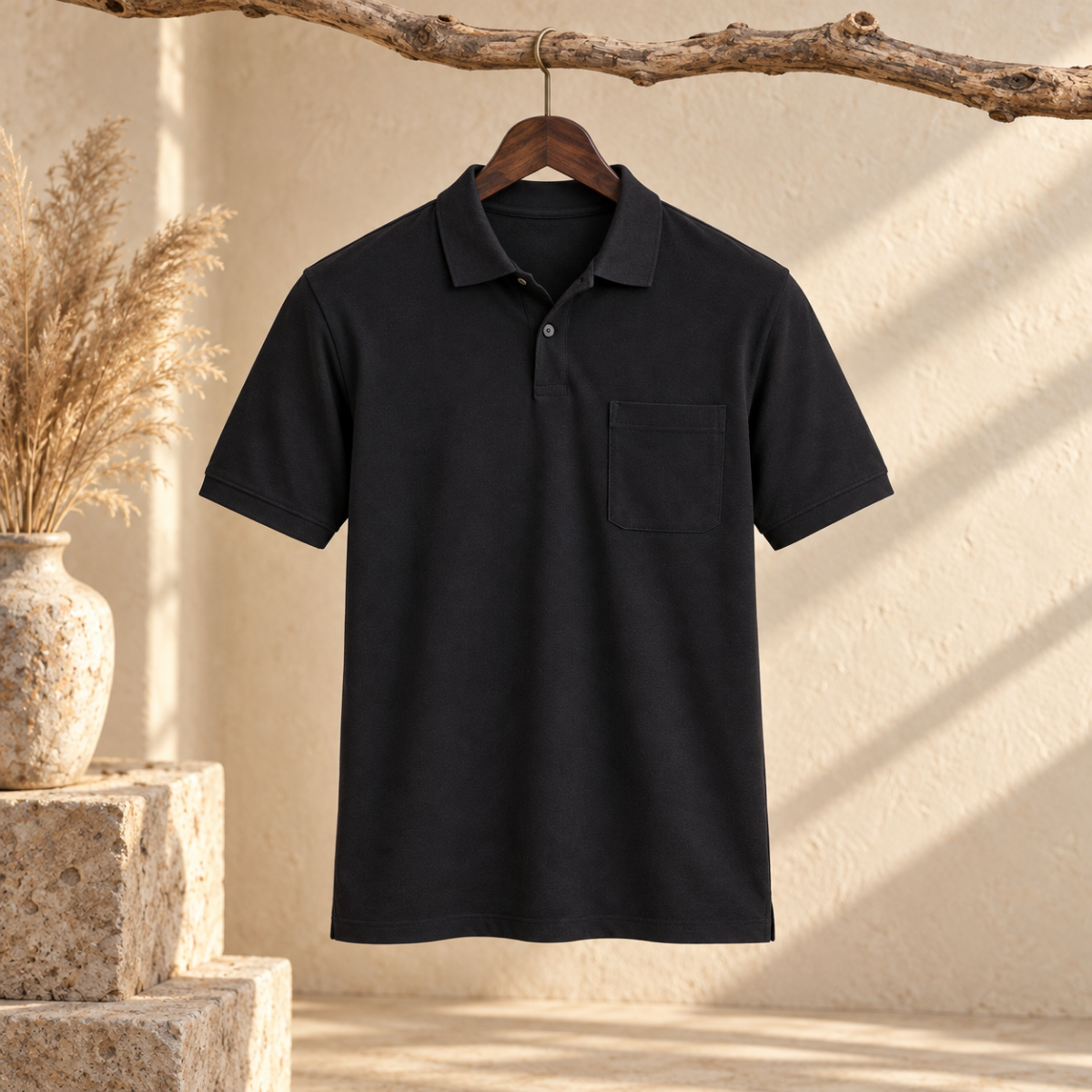 4 Pack Men’s Polo T-Shirts with Pocket ( P8 )
