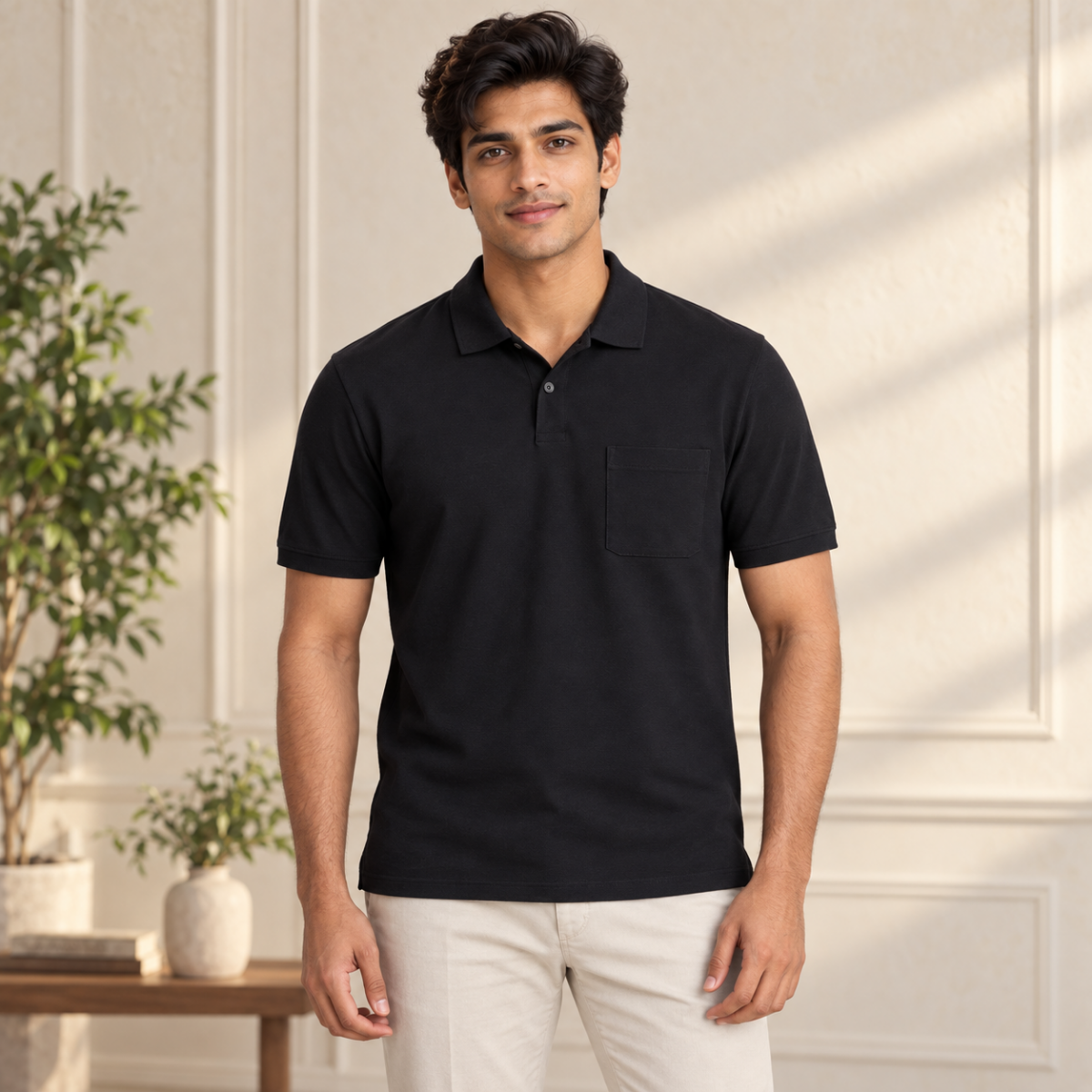 4 Pack Men’s Polo T-Shirts with Pocket ( P8 )