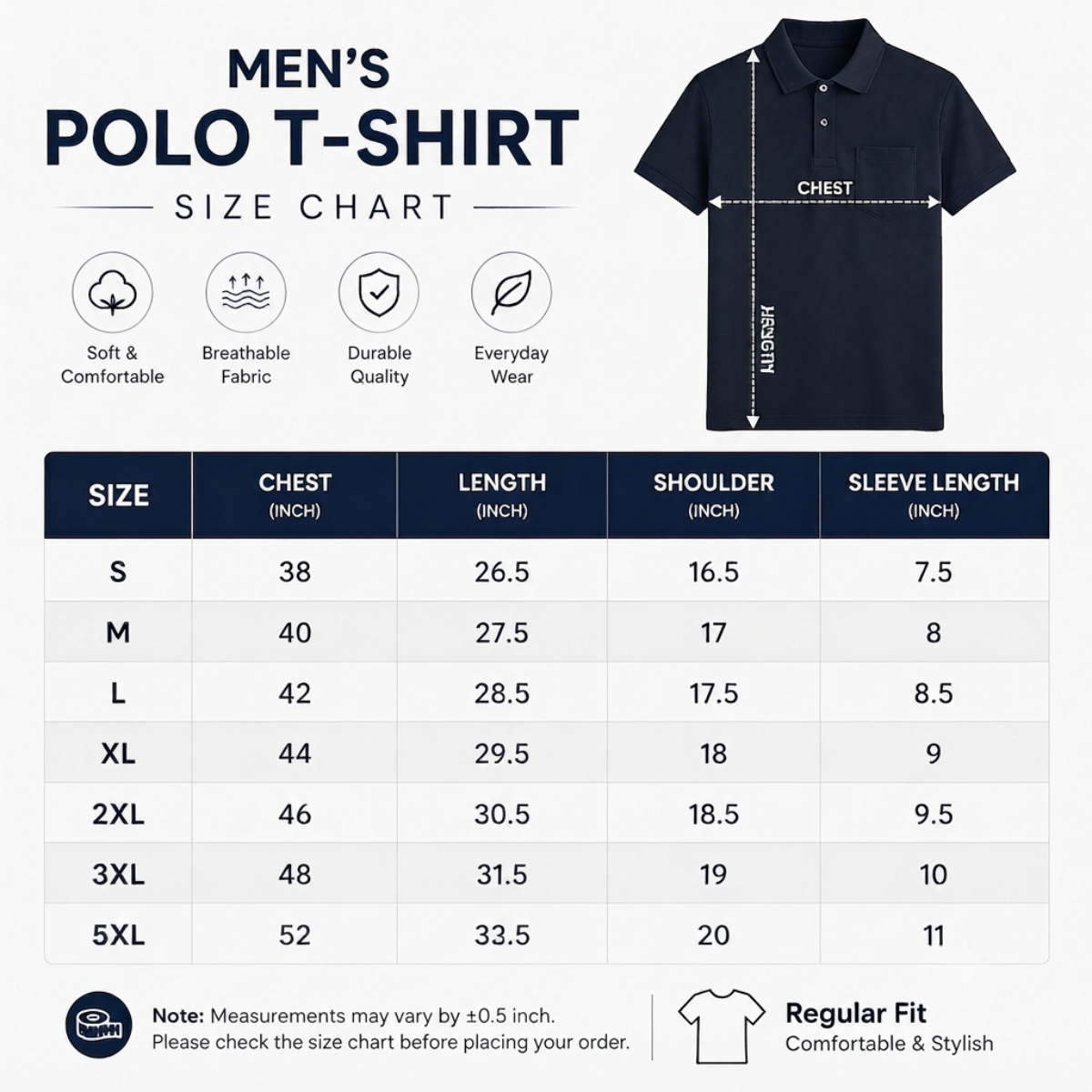 Combo Cotton T-Shirts | T-3